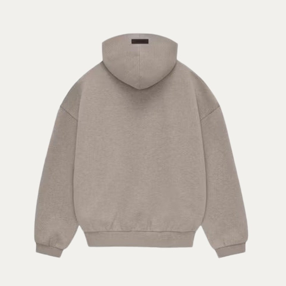 Fear of God Essentials Hoodie Core Heather oatmeal Color Heavy Sweater medium